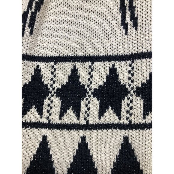 CHRIS TRIOLA Wearable Art Handmade Sweater Coat Size 2 Animal Print Made In USA - Picture 7 of 15